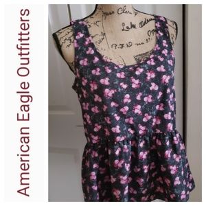 American Eagle, Top, SZ M, Like New to Gently Used